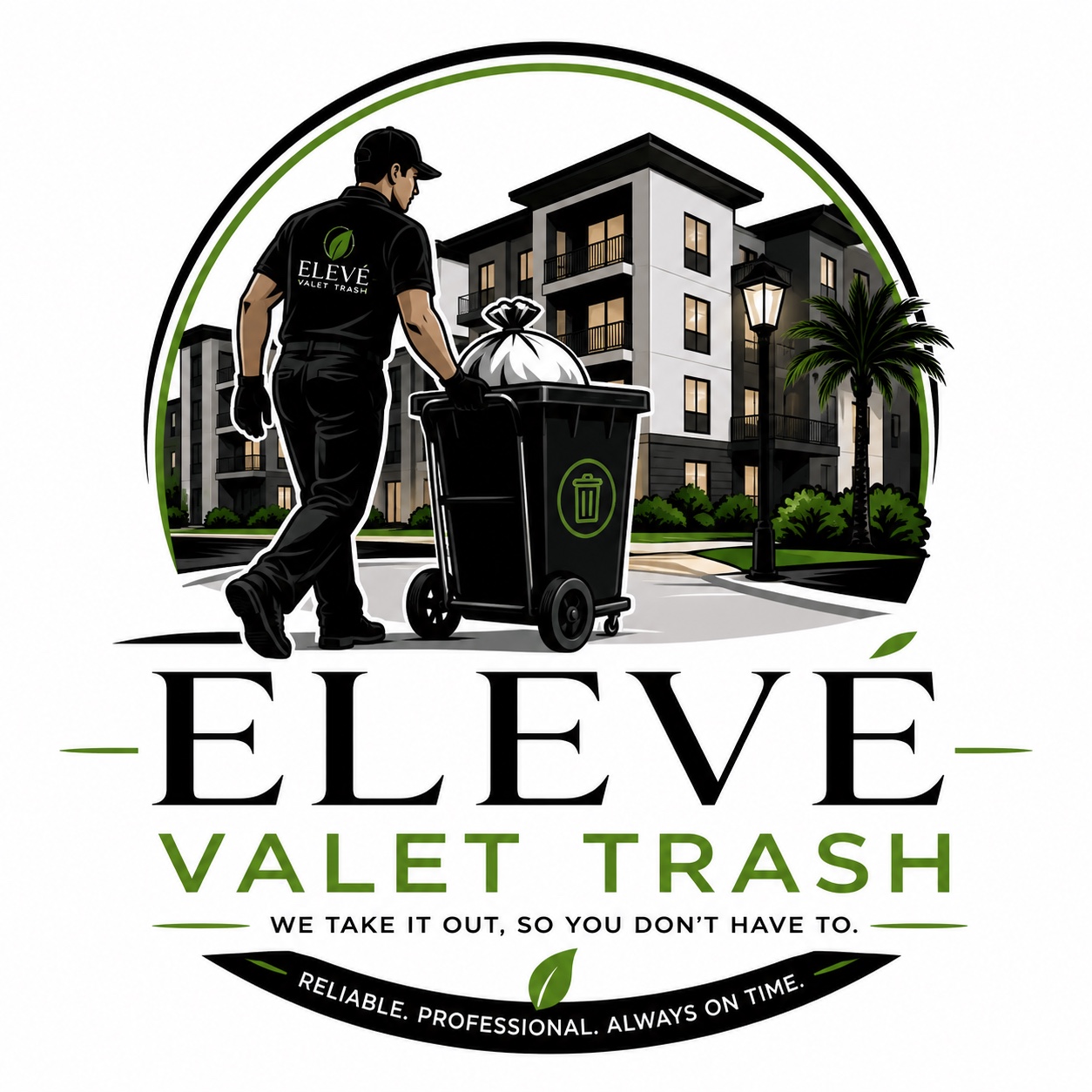 Eleve Valet Trash premium apartment service logo